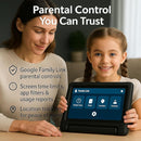 10.1 Inch Kids Tablet with Shockproof Case | Android 14, 64GB+8GB RAM, 12H Battery | Parental Control, Google Kids Space & Preloaded Educational Apps | WiFi 6, HD Display, Ages 3-12 by TinyTreasures Baby Boutique