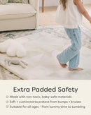Foldable Baby Tumbling Mat – Foldable Kids Play Mat | Durable, Stylish, and Cushioned Design by TinyTreasures Baby Boutique