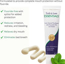 Dental Herb Company - Essentials Toothpaste - Truly Natural Fluoride-Free and SLS-Free - Superior Defense Against Bleeding and Irritated Gums, Dry Mouth, and Mouth sores. (4 oz.) by CozyNest Decor
