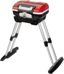 Cuisinart Petite Gourmet Portable Gas Grill with VersaStand, Compact Portable Grill Propane, 150 Sq. In. Cooking Surface, 5,500 BTU Burner Small Gas Grills for Camping, BBQ, Adjustable Base, Handles by GreenHaven Gardens