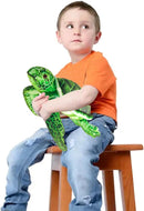 Realistic Big Sea Turtle Stuffed Animal,Plush Turtle Toys,Perfect Sea Turtle Present for Kids, Stuffed Animals Toys,Birthday,Christmas-14 inch by TinyTreasures Baby Boutique
