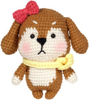 Wizardi Amigurumi DIY Crochet Kit - Dog F07N8-M51 by TinyTreasures Baby Boutique