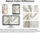 Vision Home Natural Pinch Pleated Full Blackout Curtains Linen Blended Room Darkening Window Curtains 120 inch for Living Room Bedroom Thermal Insulated Pinch Pleat Drapes with Hooks 60" Wx120 Lx1 by CozyNest Decor