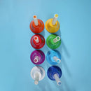 8 Note Hand bells, Colorful Handbells Musical Instrument for Kids Adults School Church Wedding by TinyTreasures Baby Boutique