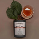 Journeyman Collection Candle, 15oz, Wooden Wick, Whiskey Tabac, Large Painted Jar by CozyNest Decor