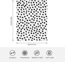 HGOD DESIGNS Polka DotsBlanket, Super Soft Brush Strokes Dots Throw Blanket 50"x60" Blanket for Bed Couch Chair Fall Winter Camping Living Room Office by CozyNest Decor