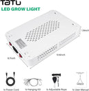 TATU 1000w LED Grow Light for Indoor Plants, Full Spectrum Plant Light Growing Lamp for Hydroponic Indoor Plant Veg and Flower for Grow Tent (Actual Power 100W=1000W HPS) by GreenHaven Gardens