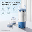 Bc Babycare Portable Milk Warmer for Travel, Portable Bottle Warmer with Fast Heating & Long Battery Life, 18 Ounces Large Capacity by TinyTreasures Baby Boutique