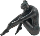 Guichifun Yoga Dancer Statue Home Decoration - Resin Bronze Sculpture Modern Creative Home Garden Statue Handicrafts Art Ware Home Décor Office Room or Outdoor Garden Gifts 10.25 x 4.25 x 8.75 Inch by CozyNest Decor