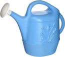 PMU 2 Gallon Watering Can - Garden Watering Can for Indoor & Outdoor Plants - Plastic Water Can with Detachable Sprinkler Head - Large Water Pot, Made in USA - Blue Pkg/1 by GreenHaven Gardens