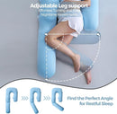 Momcozy Pregnancy Pillow with Cooling Cover, Dreamlign U Pro Maternity Pillow with Adjustable Leg Pillow - Support for Back, HIPS, Belly, Legs for Pregnant Women, 50-72 Inch, Bule by TinyTreasures Baby Boutique