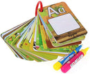 Coolplay A-Z 26 Alphabet Water Cards, Children Drawing Card for Kids Educational Toys for Travel by TinyTreasures Baby Boutique