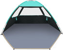 Gorich Beach Tent Sun Shelter for 3/4-5/6-7/8-10 Person with UPF 50＋ UV Protection, Lightweight & Easy Setup Beach Shade Canopy, Portable Beach Shade Tent Beach Cabana by TinyTreasures Baby Boutique