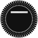 Kelly Miller Jeweled Mirror for Wall, 28 Inch Round Luxury Mirror with Sparkling Diamonds Beveled Modern Wall Decor for Bathroom, Living Room, Bedroom, Hallway by CozyNest Decor