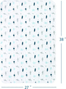 Potty Training Pee Pads for Kids, Bed Pads Washable Waterproof, Bed Wetting Pads for Twin and Toddler Beds, Waterproof Crib Mattress Protector Pad Cover, Non Slip and Easy to Change, 1 Pack by TinyTreasures Baby Boutique