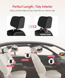BM5PRO 7.2" 1080P HD Baby Car Camera for 2 Kids, Split Screen with IR Night Vision, Easy to Install & Adjust Brightness, Dual Car Camera Baby Monitor for Rear Seat Safety by TinyTreasures Baby Boutique