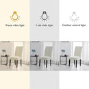 Joccun Dining Chair Slipcovers Set of 8, Stretch Dining Room Chair Covers, Washable Parsons Chair Cover, Ivory, 8 Pack by CozyNest Decor