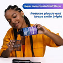 Concentrated Water flosser Rinse & mouthwash Teeth WHITENING | Add to Water Flossers| Fruit Flavor | 1 Pack = 16.9 fl.oz | Peroxide Free. Made in USA by CozyNest Decor