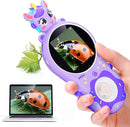 Kids Magnifying Glass with 8 Lights,Handheld Microscope for Stem Toys, Edu Gift Age 4-6 8-12 Children Students by TinyTreasures Baby Boutique