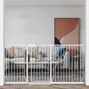 Fairy Baby Extra Wide Baby Gates 71.7-76.3 Inch, Auto Close Child Safety Gates for Stairs Banister Doorways Hallway,Indoor Safety Child Gates for Kids or Pets by TinyTreasures Baby Boutique