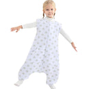 Baby Toddler Sleep Sack with Feet 2.5 TOG Winter, Wearable Blanket with Legs, Toddler Sleeping Sack Long Sleeve (Greystar, 5T-7T) by TinyTreasures Baby Boutique