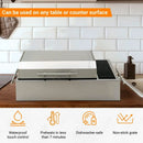 Kenyon Frontier Portable Electric Grill, Waterproof Digital Touch Control, UL-Approved For Indoor And Outdoor Use, Stainless Steel, Rust-Proof Grill, Quick Heat Up, Dishwasher Safe, 120V by GreenHaven Gardens