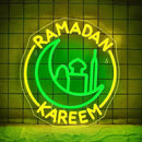 Ramadan Kareem Neon Sign Ramadan Decoration Neon Signs for Wall Decor Dimmable Ramadan Mubarak Neon Lights LED Light Up Sign for Islamic Bedroom Living Room Ramadan Celebration Gift Muslim Party by GreenHaven Gardens