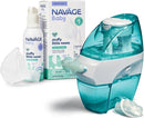 Navage Starter Kit with 30 SaltPods and Baby Mist Bundle – Natural Nasal Irrigation for Adults and Continuous Saline Mist for Baby Congestion Relief by TinyTreasures Baby Boutique