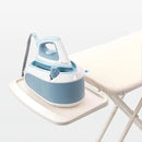 Brabantia Ironing Board C, XL Steam Unit Holder, Adjustable Height, Non-Slip Rubber Feet, Foldable, Denim Black, Size C (49 x 18 inches), Metal Frame, Free Standing, 63 inches by CozyNest Decor