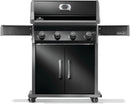 Napoleon Rogue 525 Natural Gas Grill, Black, Durable 4-Burner Cooking Surface by GreenHaven Gardens