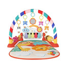Eners Baby Gyms Play Mats Musical Activity Center Baby Piano Gym Mat Tummy Time Padded Mat for Newborn Toddler Infants(Red) by TinyTreasures Baby Boutique
