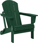 Westin Outdoors Laguna WO Home Outdoor Adirondack Folding Chair Lounger Seat Traditional Retro Home Furniture for Beach, Balcony, Backyard, Lawn, Patio, Pool, Deck, Garden (Dark Green) by GreenHaven Gardens