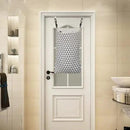 Adjustable Space Saving Door Hanging Laundry Hamper Bag with Over Door Hooks for Dirty Laundry by CozyNest Decor
