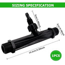 Irrigation Venturi Fertilizer Injector，G1/2inch Garden Irrigation Tube Fertilizer Mixer Injector for Garden Irrigation, Agricultural Injection Irrigation System by GreenHaven Gardens