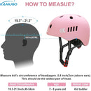 KAMUGO Kids Bike Helmet Set, Toddler Helmet for Ages 2-8 Boys Girls with Sports Protective Gear Set Knee Elbow Wrist Pads for Skateboard Cycling Scooter Rollerblading by TinyTreasures Baby Boutique