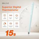 Thermometer for Adults and Kids, Medical-Grade Accurate Fast Reading Oral and Underarm Temperatures, Rechargeable Digital Thermometers with LED Display by TinyTreasures Baby Boutique