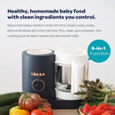 BEABA Babycook Neo Baby Food Maker | Non-Toxic Glass & Stainless Steel | Trusted by Celebrity Moms | Sustainable Baby Food Processor | Global Leader | 34 Servings in 20 Mins by TinyTreasures Baby Boutique