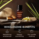 Gya Labs Lemongrass Essential Oil for Diffuser - 0.34 Fl Oz - 100% Pure Natural - Lemongrass Oil for Hair, Skin, Herbaceous, Candle Making Scent by CozyNest Decor