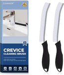 Crevice Cleaning Brushes, Cleaner Scrub Brush Tool for Hard to Reach Tight Space, Home Essentials, Cleaning Supplies for Shower, Bathroom, Kitchen, Toilet, Window by CozyNest Decor