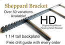 Floating Shelf Brackets - Sheppard Brackets - Easy Install - Heavy Duty (40 inch) by CozyNest Decor