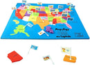 Imagimake Mapology USA Map with Capitals | Learning States and Capitals | US Geography Toys for Ages 8-13 | Jigsaw Puzzles for Kids Ages 8-10 | Educational Back to School Gifts for Kids Age 5-7 & 9-12 by TinyTreasures Baby Boutique