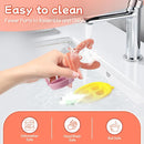 Baby Fruit Food Feeder - Silicone Nibble Tray Combo - Breastmilk Popsicle Mold for Cooling Relief, BPA Free Mesh Feeder for Infant Self Feeding (Antler Pink + Pineapple) by TinyTreasures Baby Boutique