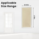 Self Adhesive Portable Blackout Curtains for Bedroom Easy to Install Window Thermal Lnsulated Kitchen Room Darkening Small Window Curtains, Cortinas Para Cuarto, 35"W X 79"L, Beige, 1 Panel by TinyTreasures Baby Boutique