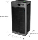 Jafända Air Purifier for Home Office Room Up to 6862 ft², Dual Carbon Air Filter Air Cleaner, Smart Whole House HEPA Air Purifiers Remove 99.97% Dust Pollen Smoke Pet Dander Allergies Mold Odors VOCs by TinyTreasures Baby Boutique