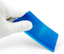 CARTINTS 2pack Mini Squeegee Rubber Squeegee, 5.1x 2 inch, for Cleaning Glass, Shower Door and Car Windows and Screen Printing, Blue/Green by GreenHaven Gardens