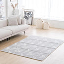 Baby Care Foldable Mat - Sea Petals(Gray), Large by TinyTreasures Baby Boutique