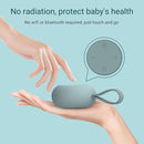 Portable Baby Sound Machine [White Noise for Babies Kids Adults][Sleep Soother][Timer Function][12 Soothing Sounds] 15 Hours Battery Life, Registry Gift,Shower,Clips on Baby Stroller.Slate by TinyTreasures Baby Boutique