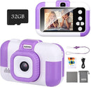 SUZIYO Children Camera, Birthday Electronic Toys for Kids, Upgrade Toddlers Selfie Digital Camcorder 1080P for Age 4-7 Years Old Boys Girls with 32G SD Card, Purple by TinyTreasures Baby Boutique