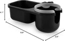 Accmor Stroller Cup Holder with Tray, Universal Cup Holder, Bike Bottle Holder, 360° Rotatable Large Caliber Drinks Holder for Stroller, Bike, Wheelchair, Walker by TinyTreasures Baby Boutique
