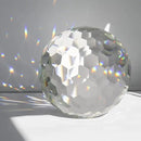 Clear Crystal Suncatcher Ball Prism Glass Sphere Faceted Gazing Ball Rainbow Maker Window Prisms Suncatcher for Window, Sun Catcher(150mm/5.91inch) by GreenHaven Gardens